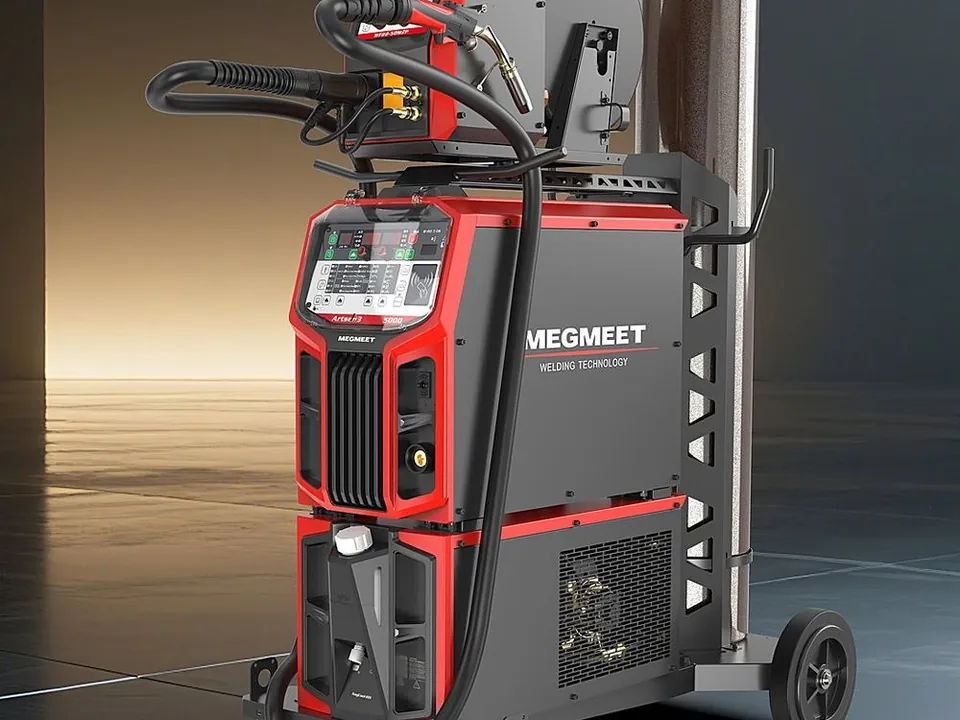MEGMEET Artsen III 500Q, kompletne stanowisko spawalnicze na wózku, Spawlab