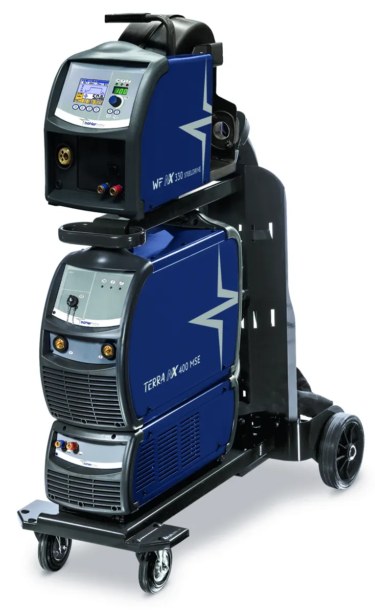 Böhler TERRA NX 400 MSE, zestaw wodny z podajnikiem WF NX 330 SteelDrive, zestaw, Spawlab