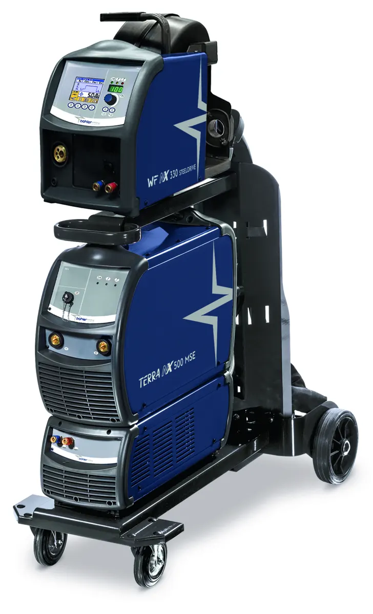 Böhler TERRA NX 500 MSE, zestaw wodny z podajnikiem WF NX 330 SteelDrive, zestaw, Spawlab