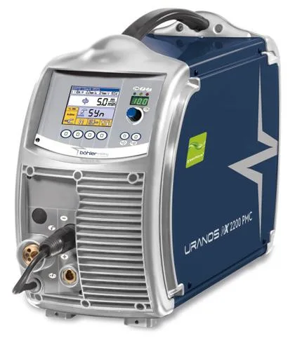 Böhler URANOS NX 2200 PMC, zestaw gazowy, spawarka MIG/MAG, chłodzenie gazowe, nowa, Spawlab