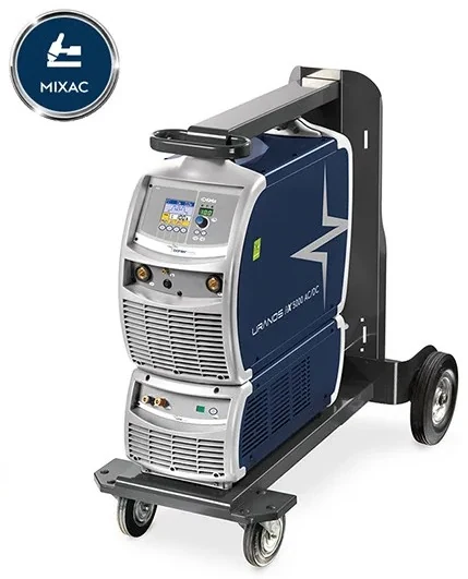 Böhler URANOS NX 5000 AC/DC, źródło TIG AC/DC, widok z przodu, Spawlab