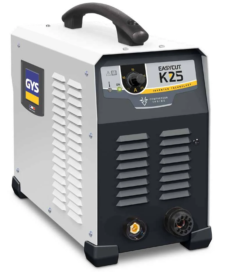 GYS EASYCUT K25 (z palnikiem) (DECONNECTABLE), widok z przodu, Spawlab