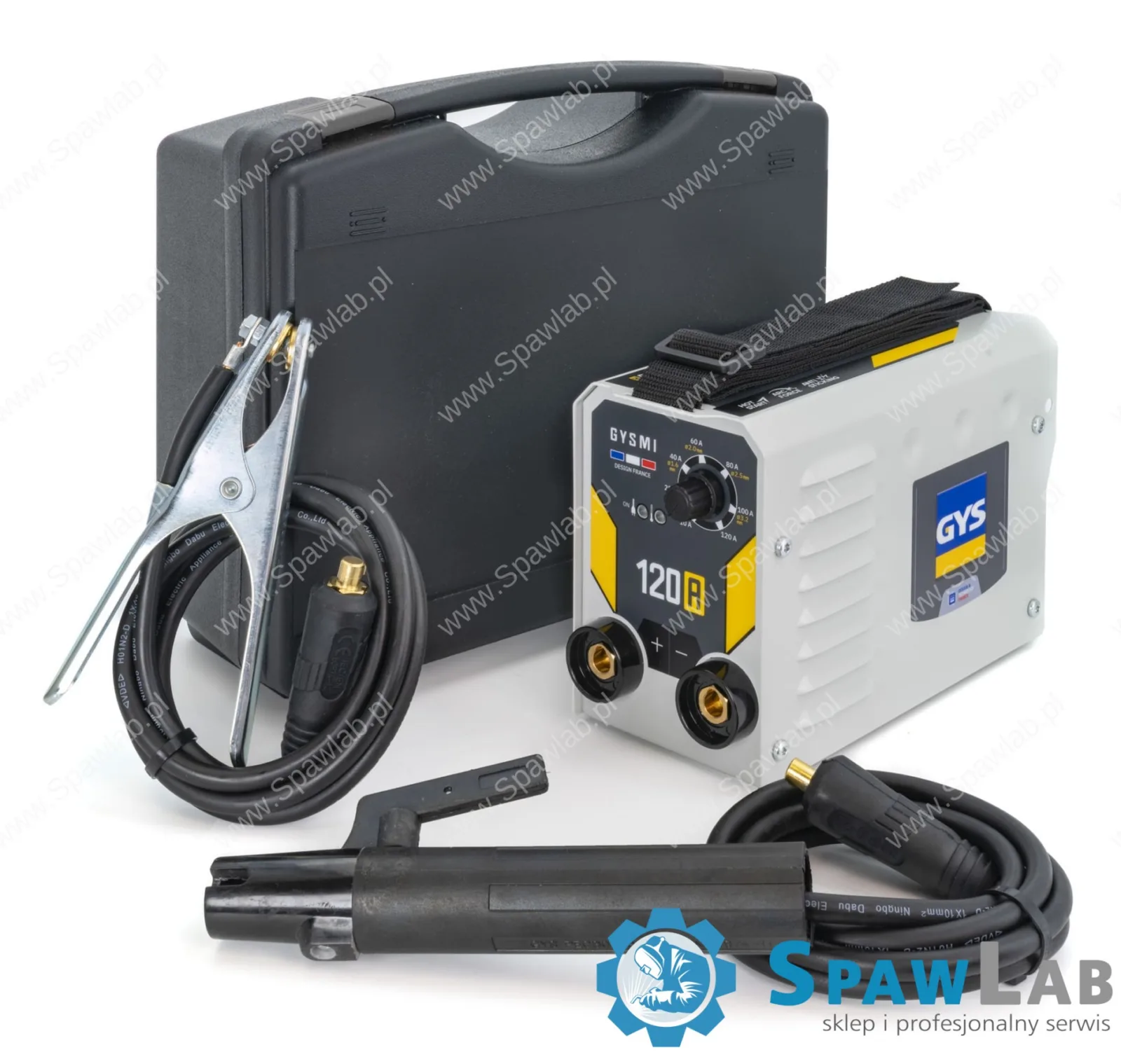 GYS GYSMI 120A w walizce, spawarka MMA, 120 A, nowa, Spawlab