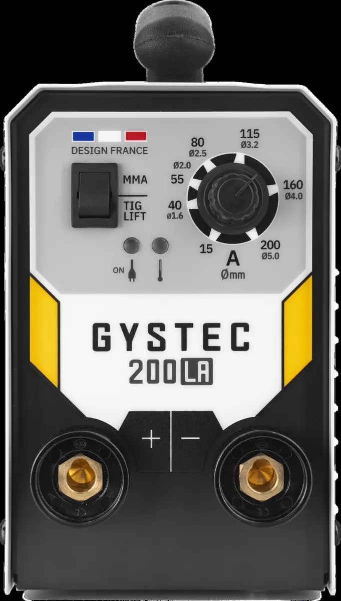 GYS GYSTEC 200 LA w walizce, panel sterowania, Spawlab