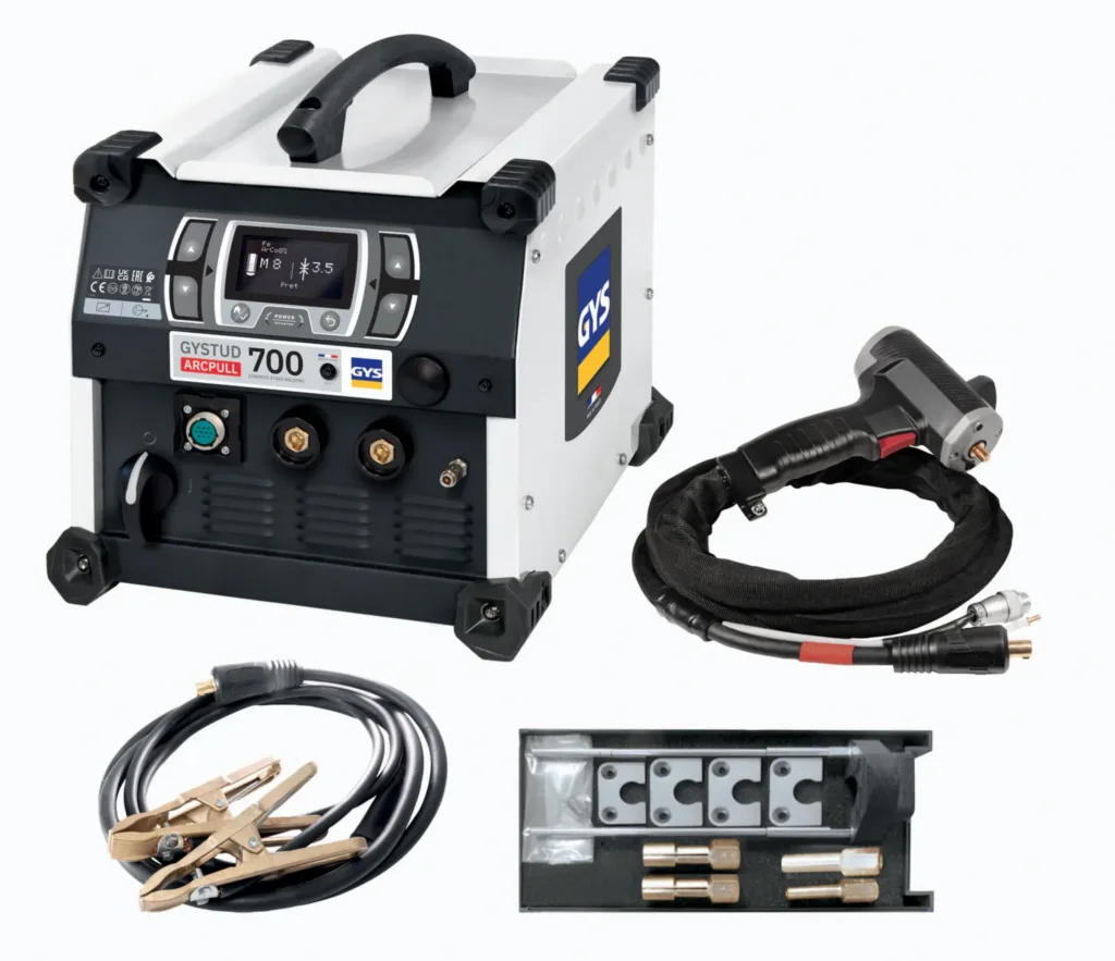 GYS GYSTUD ARCPULL 700 INDUSTRY (Gun=10m), widok z przodu, Spawlab