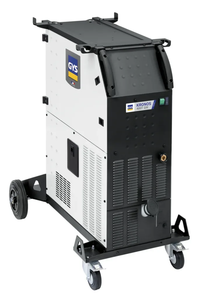 GYS Pakiet NEOPULSE 400 CW3 COBOT, widok z przodu, Spawlab