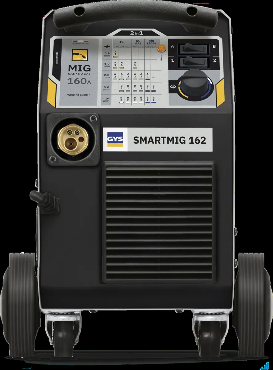 GYS SMARTMIG 162, panel sterowania, Spawlab