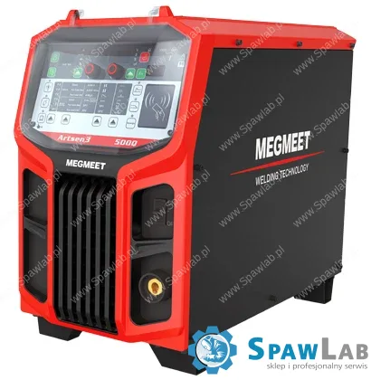 MEGMEET Artsen III 500P, widok trzy czwarte źródła, Spawlab