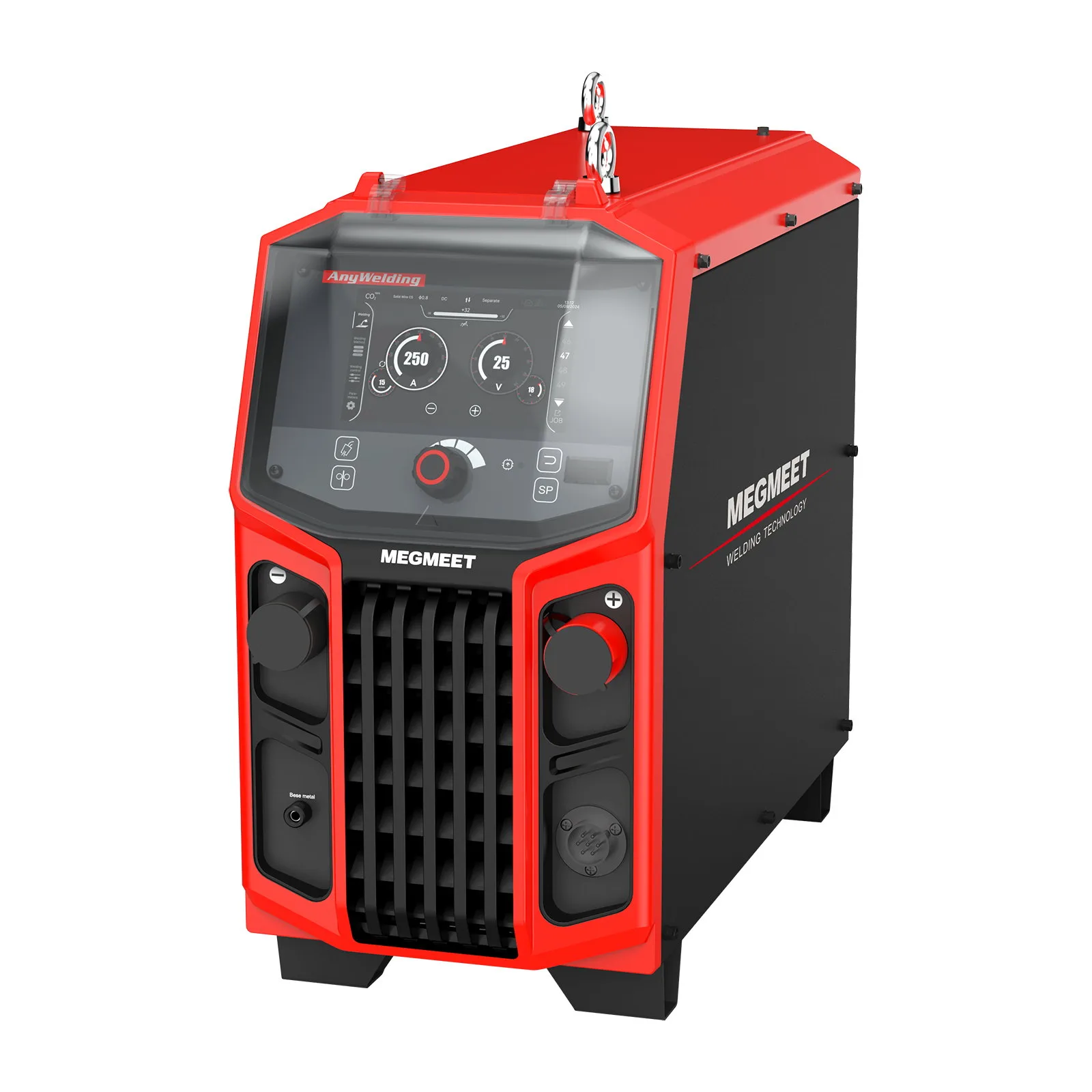 Spawarka MEGMEET Dex DM3000 z uchem transportowym, widok trzy czwarte, Spawlab