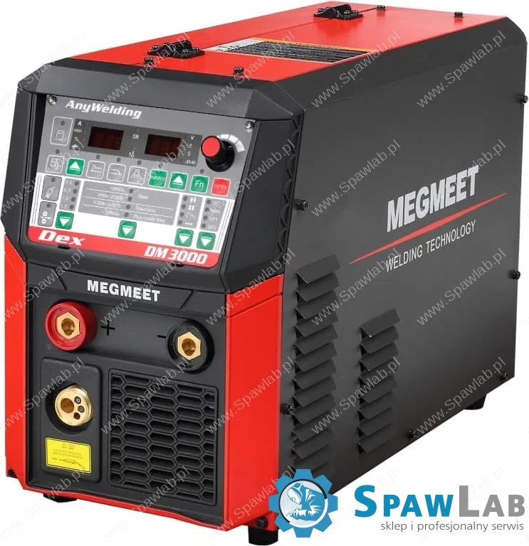 MEGMEET Dex PM3000 Compact, spawarka MIG/MAG, widok z przodu, Spawlab