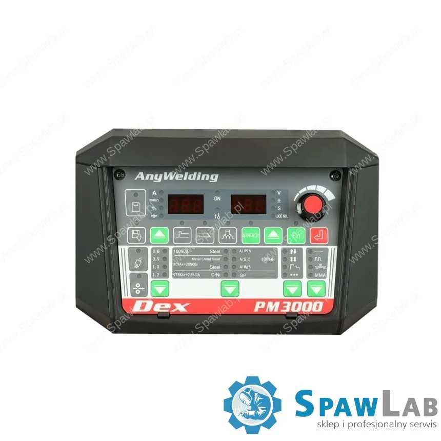 MEGMEET Dex PM3000 Q, panel sterowania AnyWelding, Spawlab
