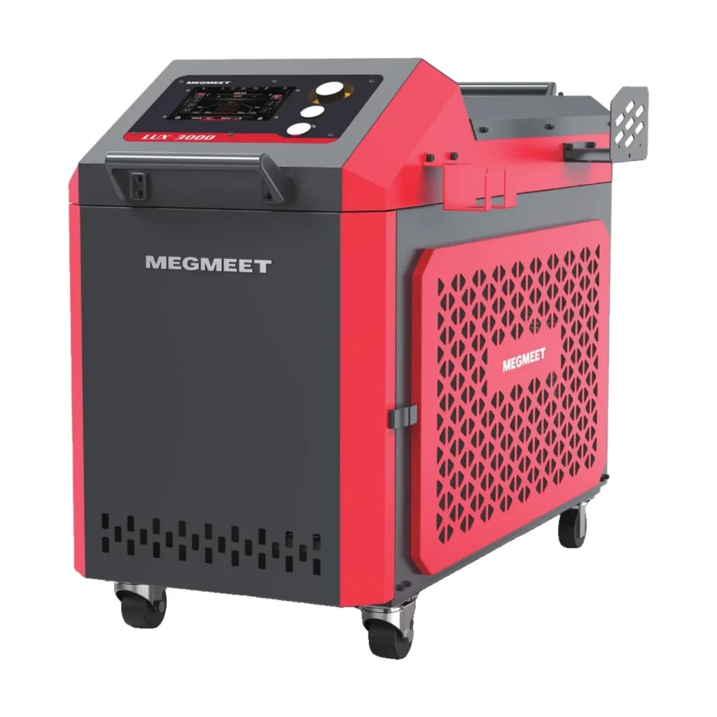 MEGMEET LUX 3000, obudowa serii LUX 3000, zdjęcie poglądowe, widok 3/4, na panelu napis LUX-3000