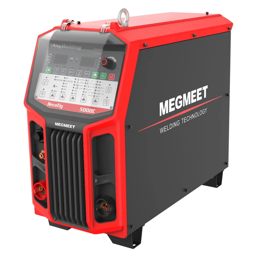 MEGMEET RevoTig 315 DC, spawarka TIG, widok z przodu, Spawlab