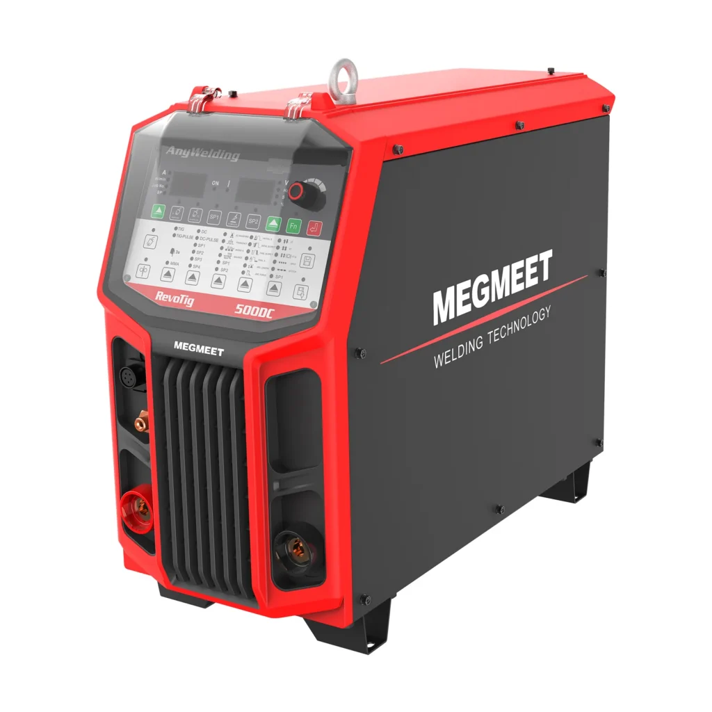 MEGMEET RevoTig 500 DC, źródło TIG DC, widok 3/4