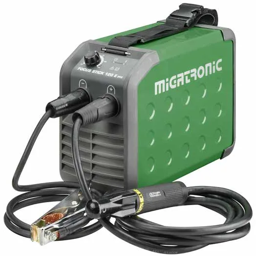 Migatronic Focus Stick 120E PFC, widok z przodu, Spawlab