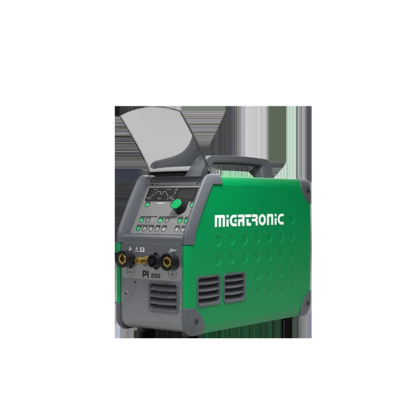 Migatronic PI 250 DC HP chłodzony wodą, uchwyt TIG Ergo 301 4 m, źródło z otwartą pokrywą schowka, Spawlab