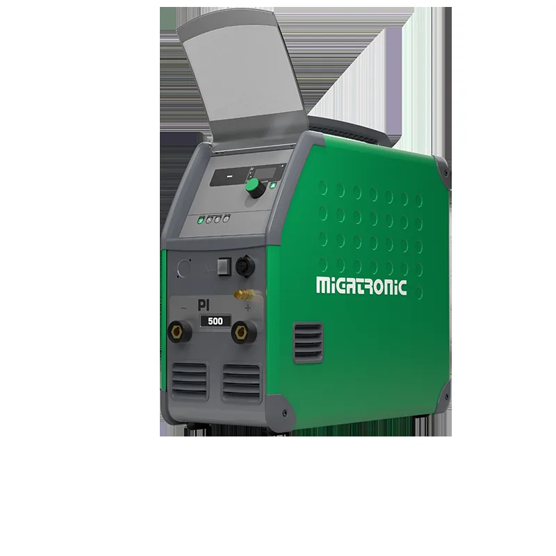 Migatronic PI 500 MMA, widok z przodu, Spawlab