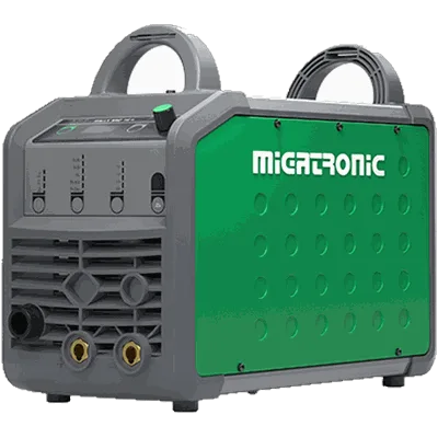 Migatronic RallyMIG 161i, spawarka MIG/MAG, widok z przodu, Spawlab