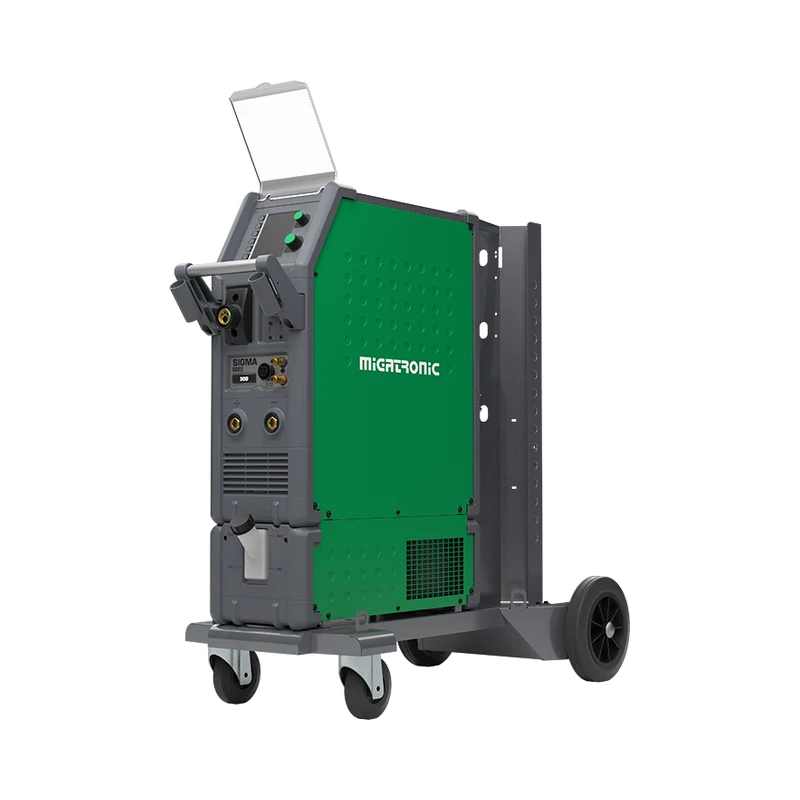 Migatronic Sigma Core 300 C-V Graphic, widok z przodu, Spawlab