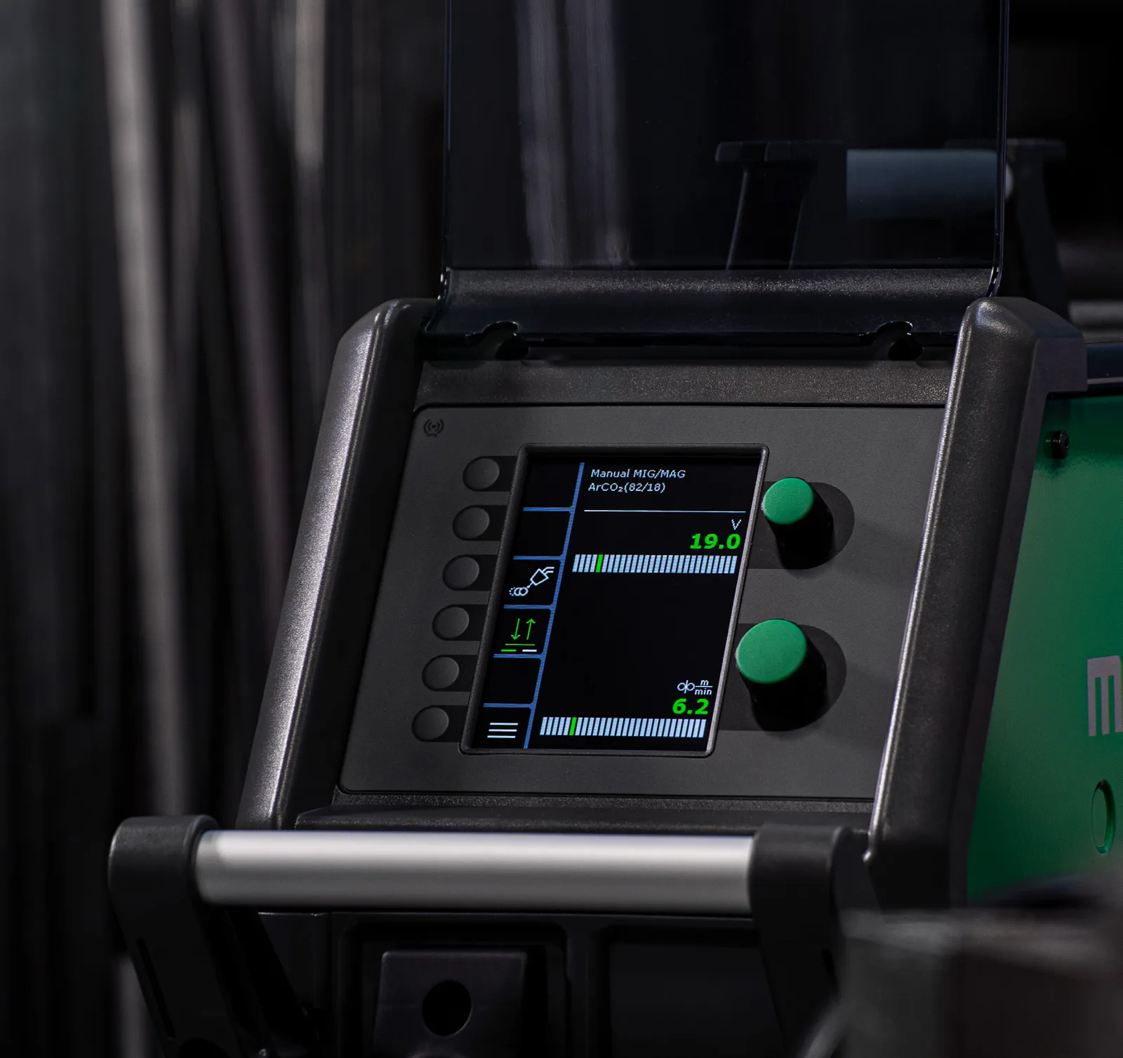 Migatronic Sigma Core 400 C-V Graphic, panel sterowania, Spawlab