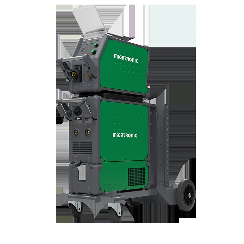 Migatronic Sigma Core 400 S-V Graphic, widok z przodu, Spawlab