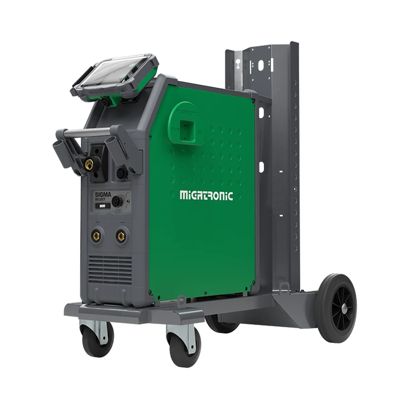 Migatronic Sigma Select 300 C-L Graphic Synergic, widok z przodu, Spawlab