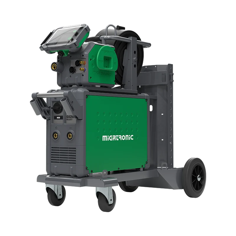 Migatronic Sigma Select 400 S-L Graphic Synergic, widok z przodu, Spawlab