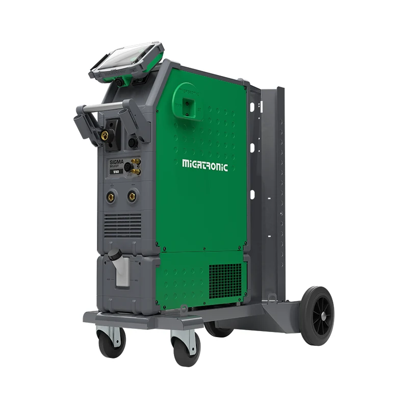 Migatronic Sigma Select 550 C-V Graphic Synergic, widok z przodu, Spawlab