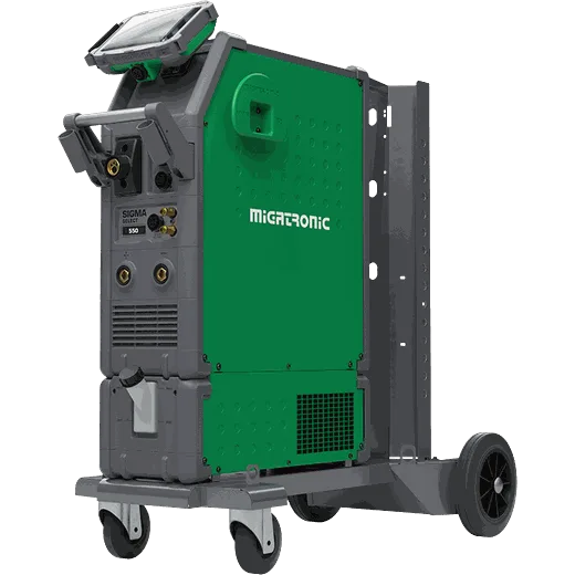 Migatronic Sigma Select 550, modułowa platforma spawalnicza, Spawlab