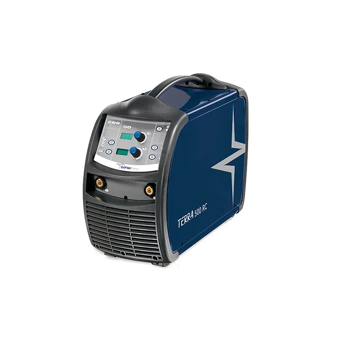 Böhler TERRA 500 RC, spawarka MMA, widok z przodu, Spawlab