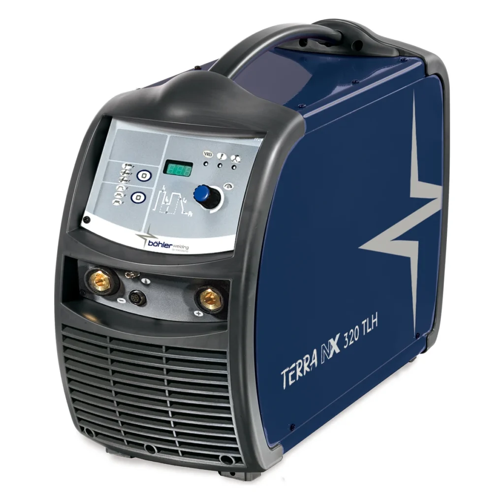 Böhler TERRA NX 320 TLH, źródło bez chłodnicy, zdjęcie producenta