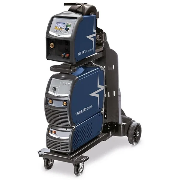 Böhler TERRA NX 500 MSE, zestaw wodny z podajnikiem WF NX 330 Smart, spawarka MIG/MAG, Spawlab