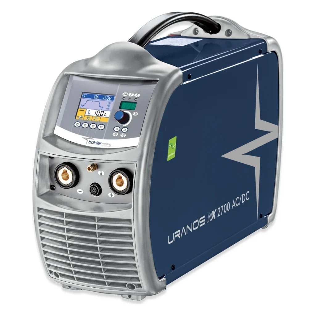 Böhler URANOS NX 2700 AC/DC, źródło bez chłodnicy, zdjęcie producenta